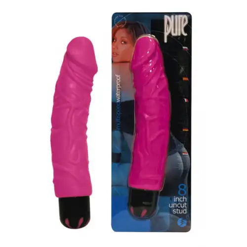 Seven Creations Вибратор Dream Toys, реалистичный, водонепроницаемый, TPR, розовый, 20,3 см — купить в Минске Фото Seven Creations Вибратор Dream Toys, реалистичный, водонепроницаемый, TPR, розовый, 20,3 см
