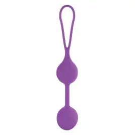 Вагинальные шарики Pleasure Love Balls фиолетовые