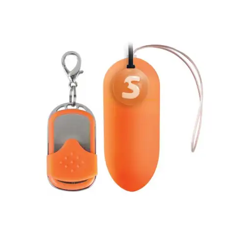 Shotsmedia, Голландия Виброяйцо Rechargeable Vibrating egg оранжевое с пультом ДУ — купить в Минске Изображение Shotsmedia, Голландия Виброяйцо Rechargeable Vibrating egg оранжевое с пультом ДУ