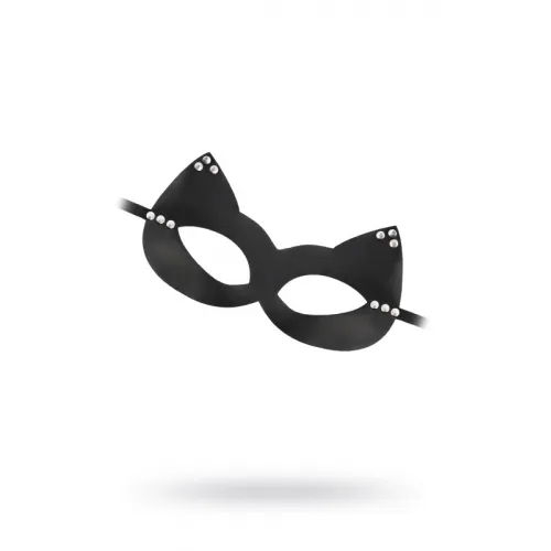 Изображение Штучки-дрючки, Россия Маска Штучки-дрючки «Кошка» с заклепками, кожа, черная