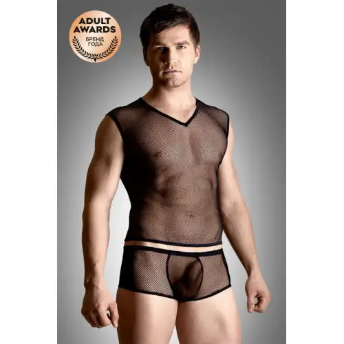 SoftLine Collection, Польша Костюм-сетка мужской SoftLine Collection, черный, M/L — купить в Минске Изображение SoftLine Collection, Польша Костюм-сетка мужской SoftLine Collection, черный, M/L