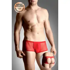 Шорты мужские с открытыми ягодицами SoftLine Collection, красный, M/L