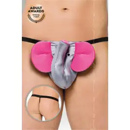 Стринги мужские Слоник SoftLine Collection, серый, S/L