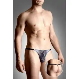 Стринги мужские Змея SoftLine Collection, серый, S/L