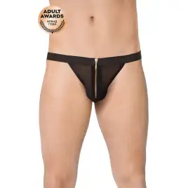 Стринги мужские с замочком SoftLine Collection, черный, OS