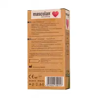 Фото Masculan Презервативы masculan  ORGANIC № 10 утонченные, 18,5 см, 5.3 см, 10 шт.