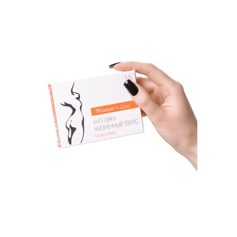 Изображение  Капсулы для женщин «Ангелика жизненый тонус»,15 капсул по 0,5 г