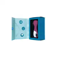 Изображение Satisfyer, Германия Вакуум-волновой стимулятор клитора с вибрацией Satisfyer Lucky Libra, силикон, бордовый, 15,7 см