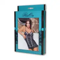 Изображение FlirtOn, Россия Комбинация Sharlote Flirton, черный (46-48)