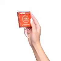 Изображение Luxe Презервативы Luxe, royal, long love, 18 см, 5,2 см, 3 шт.
