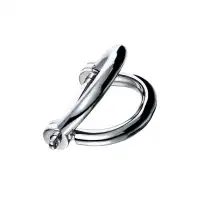 Фото Metal by TOYFA Наручники в форме восьмерки средние, TOYFA Metal,серебр.