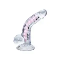 Изображение A-toys by TOYFA Гибкий фаллоимитатор A-Toys by TOYFA Paret, TPE, прозрачный, 18 см