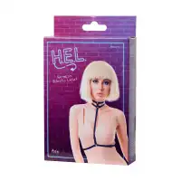 Изображение H.E.L. Стреп H.E.L. Ava, текстиль, черный, OS