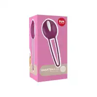 Фото Fun Factory, Германия Шарик вагинальный Fun Factory SMARTBALL UNO, силикон, фиолетовые, 11 см