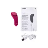 Satisfyer, Германия Вибромассажер Satisfyer Sexy Secret, Силикон, Красный, 8,5 см — купить в Минске Изображение Satisfyer, Германия Вибромассажер Satisfyer Sexy Secret, Силикон, Красный, 8,5 см