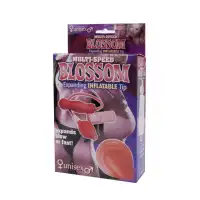 Изображение Seven Creations Анальный вибратор Dream Toys Blossom надувной, латекс, розовый, 12,5 см