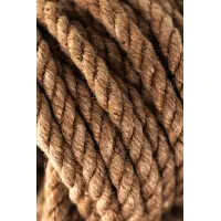 Фото PECADO B.D.S.M Веревка профи-джут Pecado BDSM, Шибари, 8 мм, 5 м