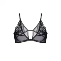 Изображение Erolanta Lingerie Бралетт Erolanta Odette с застежкой спереди, черный (54-56)