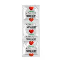 Фото Masculan Презервативы Masculan, Anatomic №3, анатомической формы, 5,3 см, 18,5 см, 3 шт