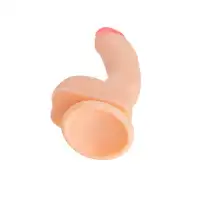 Изображение RealStick Nude by TOYFA Реалистичный фаллоимитатор RealStick Nude Nash, PVC, телесный, 18 см