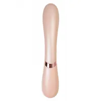 Фото Satisfyer, Германия Вибратор Satisfyer Hot Lover Connect App с клиторальным стимулятором, золотистый, 20,4 см