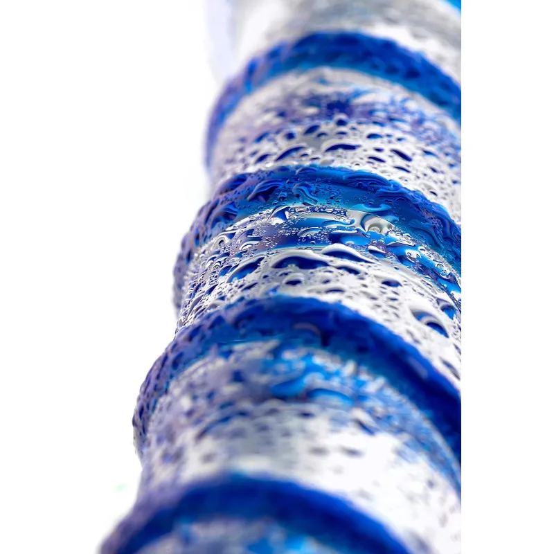 Фото Sexus Glass Двусторонний фаллоимитатор Sexus Glass, стекло, прозрачный, 19 см