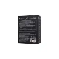 Фото Erotist Анальная втулка Erotist Hidro M, силикон, чёрный, 10,5 см