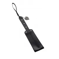 Изображение PECADO B.D.S.M Паддл Pecado BDSM, мягкий, натуральная кожа и дерево, черный