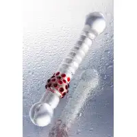 Sexus Glass Двусторонний фаллоимитатор Sexus Glass, стекло, прозрачный, 22 см — купить в Минске Фото Sexus Glass Двусторонний фаллоимитатор Sexus Glass, стекло, прозрачный, 22 см