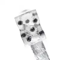Изображение Tenga, Япония Нереалистичный мастурбатор TENGA Crysta  Ball, TPE, прозрачный, 15,5 см