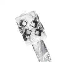 Фото Tenga, Япония Нереалистичный мастурбатор TENGA Crysta Block, TPE, прозрачный, 15,5 см