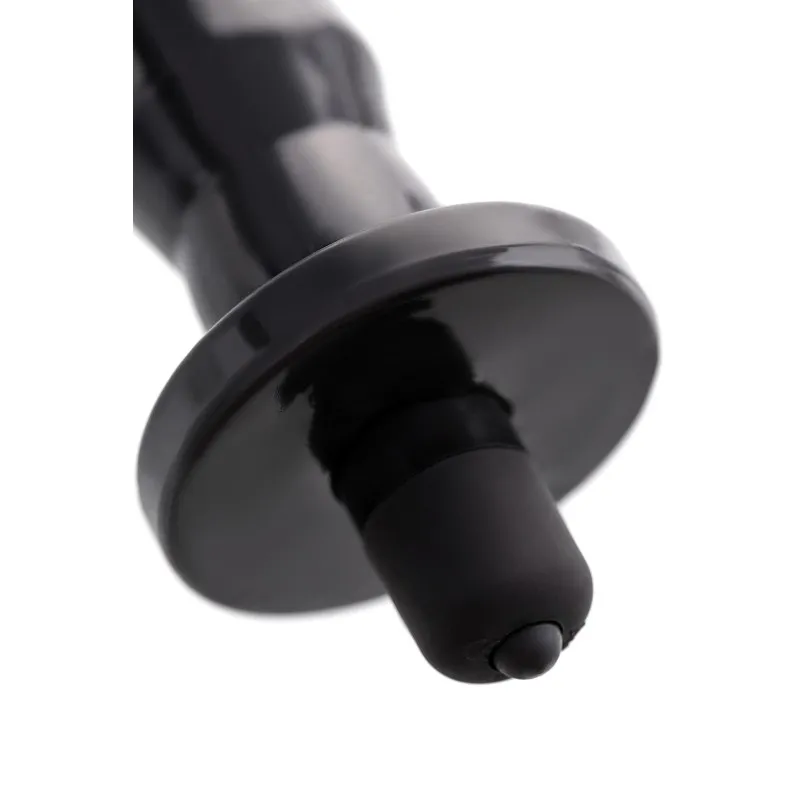 Изображение POPO Pleasure by TOYFA Анальная втулка POPO Pleasure by TOYFA Lacerta с вибрацией, TPR, черная, 12,1 см