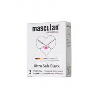 Фото Masculan Презервативы Masculan, ultra 4, ультрапрочные, 19 см, 5,3 см, 3 шт. (Ultra Safe №3)