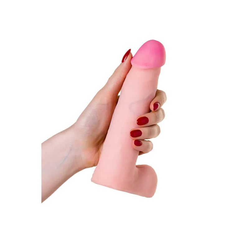 Фото Lovetoy, Китай Страпон на креплении LoveToy с поясом Harness, реалистичный, neoskin, телесный, 17 см