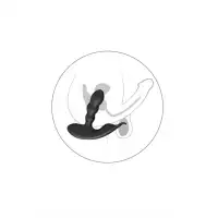 Фото Levett Стимулятор простаты Levett Jonas, силикон, черный, 12,5 см