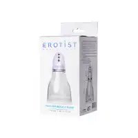 Erotist Вакуумная помпа для груди Erotist, ABS пластик, прозрачная, 22 см — купить в Минске Фото Erotist Вакуумная помпа для груди Erotist, ABS пластик, прозрачная, 22 см