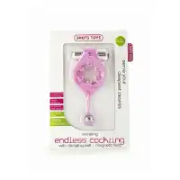 Shotsmedia, Голландия Эрекционное виброкольцо c шариком Vibrating Endless Cockring Magnet розовое — купить в Минске Фото Shotsmedia, Голландия Эрекционное виброкольцо c шариком Vibrating Endless Cockring Magnet розовое