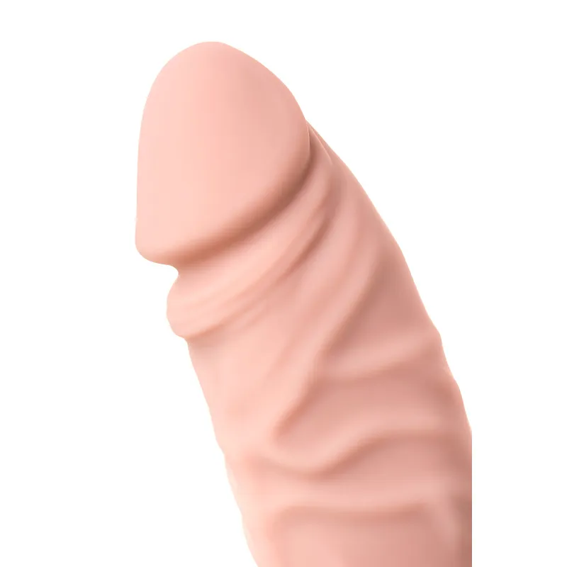 Изображение A-toys by TOYFA Реалистичный вибратор A-Toys by TOYFA Akin, силикон, телесный, 20,2 см