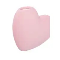 Фото Satisfyer, Германия Вакуумно-волновой стимулятор клитора с вибрацией Satisfyer Cutie Heart, силикон, розовый, 7,6 см