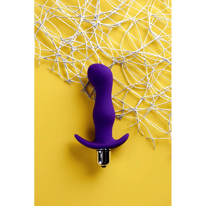 A-toys by TOYFA Анальная пробка с вибрацией A-Toys by TOYFA Kamet, размер M, силикон, фиолетовая, 12,9 см — купить в Минске Фото A-toys by TOYFA Анальная пробка с вибрацией A-Toys by TOYFA Kamet, размер M, силикон, фиолетовая, 12,9 см