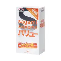 Изображение Sagami, Япония Презервативы Sagami, xtreme, латекс, 19 см, 5,4 см, 24 шт.