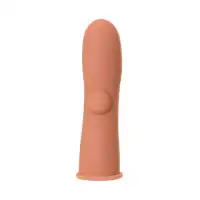 Фото KOKOS Насадка реалистичная KOKOS EXTREME SLEEVE с имитацией пирсинга, TPE, телесная, 14.7 см
