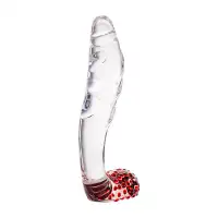 Изображение Sexus Glass Нереалистичный фаллоимитатор Sexus Glass, стекло, прозрачный, 17,5 см