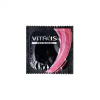 Фото  Презервативы Vitalis, premium, микс, 18 см, 5,3 см, 15 шт.