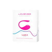 Фото Lovense, США Виброяйцо LOVENSE Lush 3, силикон, розовый, 18 см