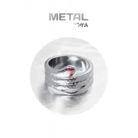 Изображение  Кольцо под головку пениса Metal by Toyfa, металл, серебристое, Ø 3см