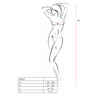 Изображение Casmir, Польша Костюм-сетка Passion Erotic Line, белый, OS
