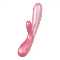 Фото Satisfyer, Германия Вибратор Satisfyer Hot Lover Connect App с клиторальным стимулятором, розовый, 20,4 см