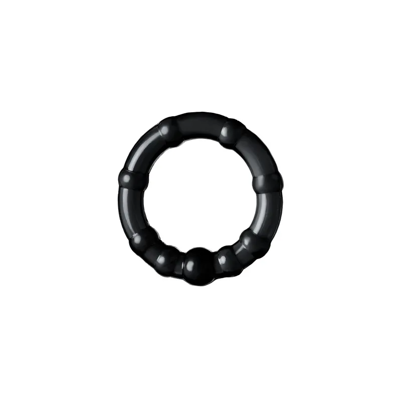 Фото A-toys by TOYFA Набор колец A-Toys by TOYFA, TPE, силикон, черные, Ø 3,5/3/2 см