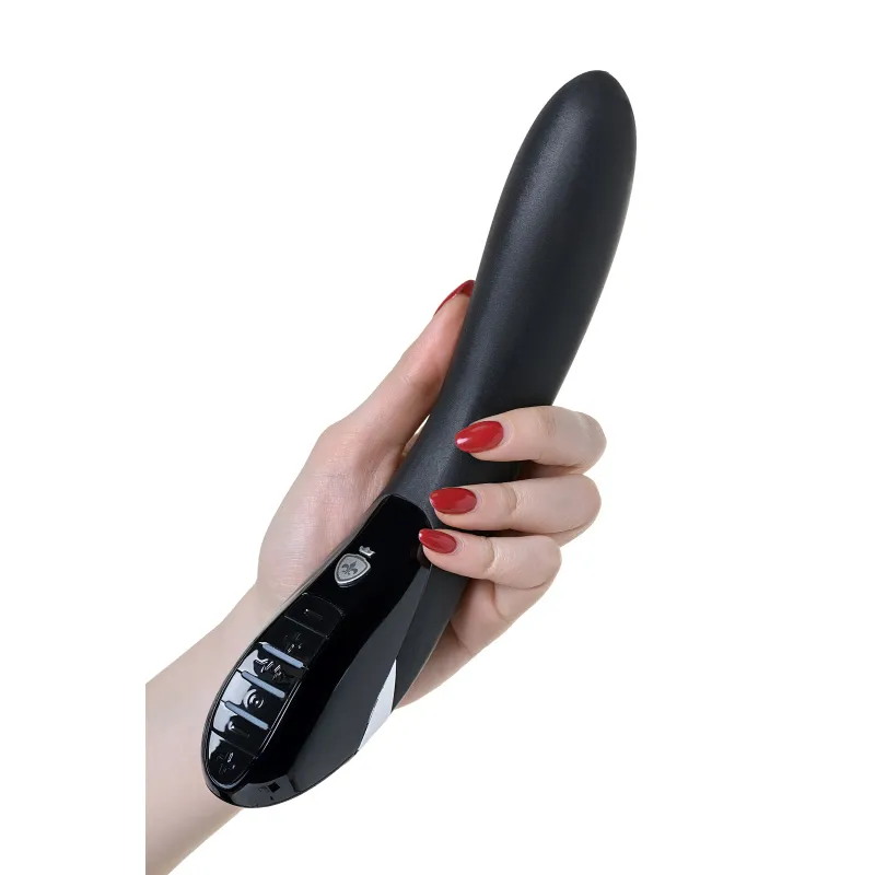 Изображение MYSTIM Вибратор Mystim Electric Eric  силиконовый с электростимуляцией, чёрный, 27 см